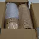 34 oz Disposable Kraft salad paper bowls with lids, Food containers Soup Bowls Party Supplies Treat Bowls 50 Pack