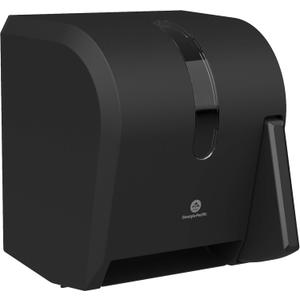 Georgia-Pacific Push Paddle Roll Paper Towel Dispenser by GP PRO, 54338A, Black