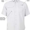 KINGS RIVER Men's Long Sleeve Fishing Shirt (L)