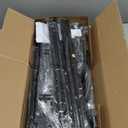 Basketball Rack, Rolling Basketball Shooting Training Stand,Sports Equipment Storage with Wheels, Four-Layer Organizer Holder with Two Basket for Basketballs Footballs Volleyball (Black)