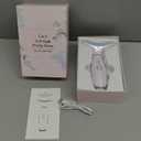 Dopsikn 7 Color Galvanic Machines  Red Light Therapy for Face and Neck, Face Massager Tool for Wrinkles, Double Chin, Vibrating Facial Massager with Thermals, White