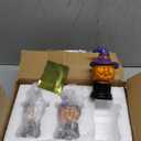 3 Pcs Halloween Trophies with Mark Funny Halloween Costume Trophy for Contest Awards Cosplay Party Prizes Home Decoration Supply