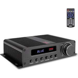 Pyle Wireless Bluetooth Home Audio Amplifier - 100W 5 Channel Home Theater Power Stereo Receiver, Surround Sound w/HDMI, AUX, FM Antenna, Subwoofer Speaker Input, 12V Adapter - PFA540BT.5