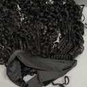 Headband Soft Box Braids, Add Loose curls in the Middle and Ends, More Fluffy and Full Boho Box Braids To Be Worn with a Hat for Women Glueless(18" 1B#)