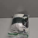 DII Buffalo Check Collection Rustic Farmhouse Throw Blanket with Tassles, 50x60, Black/White