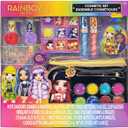 Rainbow High - Townley Girl Cosmetic Makeup with Palette Bag Set Includes Lip Gloss, Nail Polish & Eye Shadow and More! for Kids Girls, Ages 6+ Perfect for Parties, Sleepovers and Makeovers