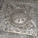 Art3d Drop Ceiling Tiles, Glue up Ceiling Tiles, 2'x2' Plastic Sheet in Antique Gold (12-Pack, 48 Sq.ft), 24"x24"