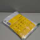 Count of 100 2 Gallon Zip Storage Bags 13"15", Reclosable Food Grade 2mil Plastic Zipper Bags for Storage, Packing and Shipping
