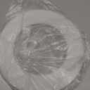 PATIKIL 4.5" ID 6.3" OD Plastic Trim Ring, 2 Pcs Ceiling Light Goof Rings Matte Circular Light Cover Lighting Fixture for Ceiling Wall Recessed Can Downlights, Translucent Matte White