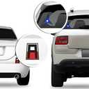 6 x Oval Thank You Elon Sticker (Support Ukraine Starlink Vinyl Decal for Cars Trucks and SUVs (3 x 5 Inches)