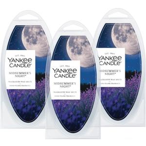 Yankee Candle Midsummer's Night Wax Melts, Pack of 18, Suitable for All Wax Warmers