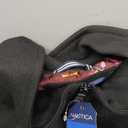 Nautica Men's Wool Blend Lightweight Insulated Jacket Printed Diamond Quilted Interior, BlackRegular XX-Large