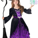 Morph Witch Costume For Girls Toddler, Halloween Costume For Girls, Witch Costume Kids Halloween, Witch Costume Kids Girls
XL