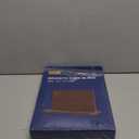 HOSHANHO Magnetic Knife Block 14 x 10 Inches, Double Sided Magnetic Knife Holder Rack for Kitchen Counter, Acacia Wood Magnetic Knife Storage Stand with Knife Sharpener