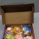 6pcs Press and Go Animal Toy Cars for Toddlers 1-3, Baby Push Go Battery-Free Long-Distance Friction Powered Vehicles for 6-12-18 Months, 1st Birthday Gifts Easter Basket Stuffers