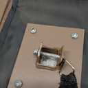 Pack of 2 Padded Camo Marsh Seats with Ground Stakes, Adjustable Mud Hunting Chairs for Duck Blind, Folding Swamp Seat for Deer Waterfowl Turkey Hunt Camping Outdoors (Brown)