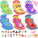 Valentine's Day Cards for Kids School - Valentine Day Gifts for Kids, 30 Pcs Valentine Exchange Cards with Shoe Charms for Boys, Girls, Toddler, Class Classroom Gift, Funny Party Favors