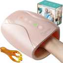 Cotsoco Hand Massager, Cordless Electric Hand Massager for Arthritis and Carpal Tunnel, 6 Levels Therapy Massager with Heat and Compression, Birthday Gifts for Women Husband, Gifts for Men Women