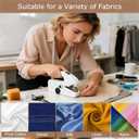Hand Held Sewing Machine for Adults & Beginners, with a 15 PCS Basic Sewing Kit, Portable Mini Hand Sewing Machine, Dual Power (AC/DC) for Quick Repairs, DIY Projects on Clothes, Jeans, Home & Travel