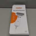 2-in-1 Dog Hair Dryer with Slicker Brush for Small-Sized Dogs and Cats | Pet Hair Dryer | Dog Blow Dryer | 300 Watts, 75-85 dB, Adjustable Temperature, Overheat Protection