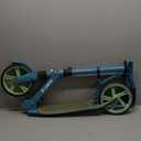 Hurtle Renegade Kick Scooter for Kids, Teenagers & Adults - 2-Wheel Folding Scooter with Adjustable T-Bar Handlebar - Alloy Anti-Slip Deck