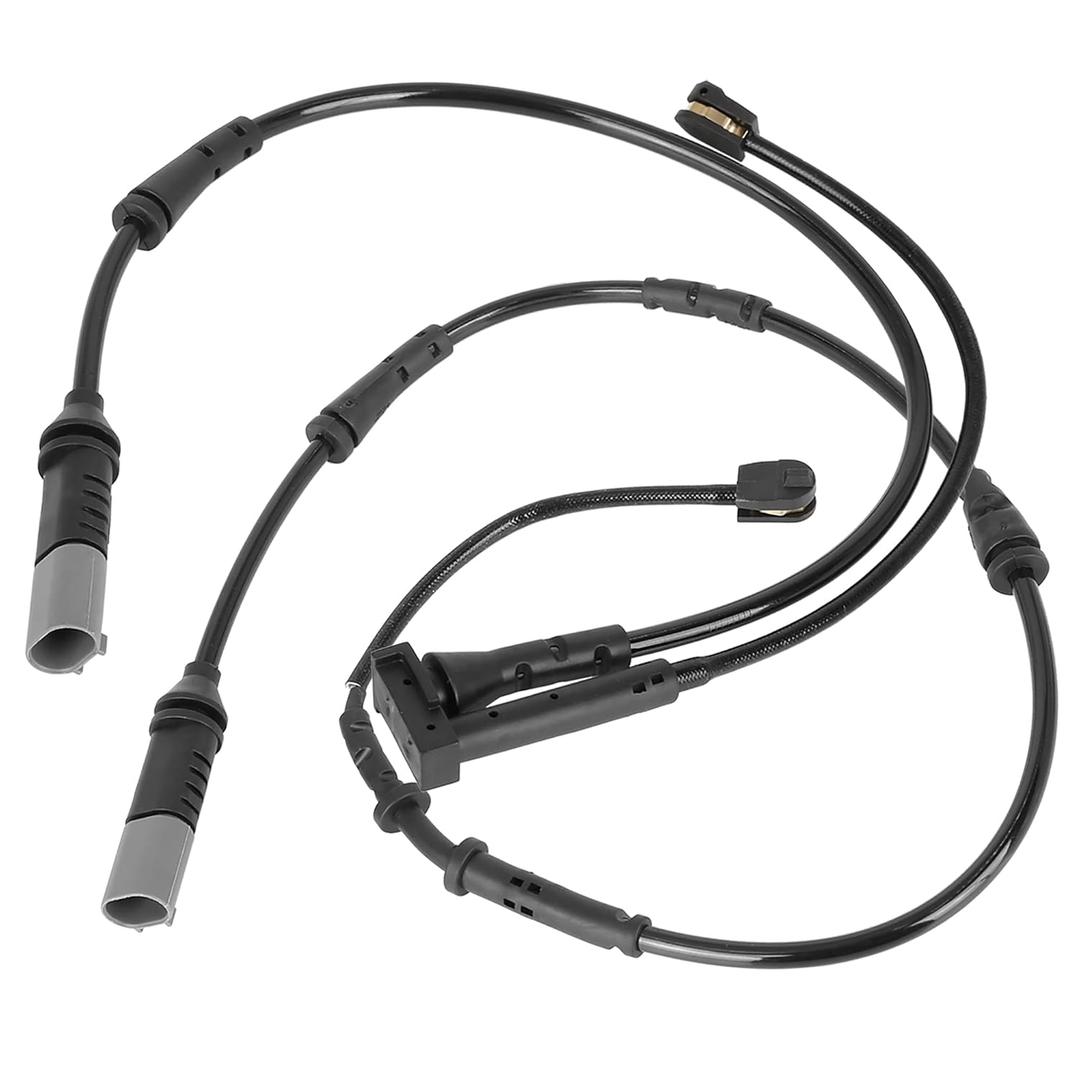 X AUTOHAUX Pair 34356887151 Front 34356799736 Rear Brake Pad Electronic Wear Sensor for BMW X1 X2 for Mini Cooper