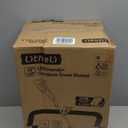 Litheli Electric Snow Shovel Cordless 20V, Lightweight Battery Powered Snow Blower with 4.0Ah Battery, Easy Snow Removal Tool for Driveways, Sidewalks, Patios and Decks