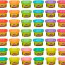 Play Doh Bulk Handout 42-Pack of 1-Ounce Modeling Compound Cans, Back to School Gifts, Prizes, & Party Favors, Kids Arts & Crafts, Preschool Toys, Ages 2+