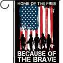 Memorial Day Patriotic Garden Flag 12x18 Inch Double Sided, USA flag 4th of July Independence Day Yard Outdoor Decoration, Fourth of July Deals