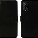 Zase for TCL 50 XE 5G Wallet Phone Case Professional Pouch Slim PU Leather Flip Cover Purse Magnetic Closure w/Kickstand ID Card Holder Money Slot Wrist Strap Magnetic Lock (Luxury Black)