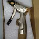 FANHAO Upgraded Garden Hose Nozzle Sprayer, 100% Heavy Duty Metal Handheld Water Nozzle High Pressure in 4 Spraying Modes for Watering Plants and Lawn, Car Washing, Patio and Pet (Front Trigger - 4 Patterns)