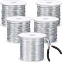 Funrous 5 Rolls Copper Wire 18 20 22 24 26 Gauge with Pliers,Silver
Copper Wire Kit For Jewelry Making Beading, Bendable Metal Sculpting Wrapping, DIY Projects, Includes Pliers Tool
