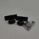Vale Plate Passage with Aeg Knob in Black Iron - Universal Handing (Passage - 2.375" Backset)