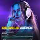WolfLawS Wireless Gaming Headset with Noise Canceling Microphone for PS5, PC, PS4, 2.4G/Bluetooth Gaming Headphones with USB and Type-c Connector, Wired Mode for Controller Gamecube