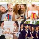 24 Pcs 6 Sets Thank You Gift Tweezers Set Eyebrow Tweezers Christmas Thank You Professional Stainless Steel for Facial Hair for Christmas Stocking Stuffers Gifts for Adults Men Women