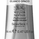 Winsor & Newton Professional Water Colour Paint, 0.47-oz Tube, Titanium White