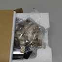 Solar Lighted Garden Outdoor Statue, 22.6" H Hanging Swing Lying with A Sleeping Cat and A LED Lantern, Resin Animal Figurine Hanging Ornaments with Hook for Decoration & Gift