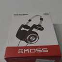 Koss Porta Pro Classic On-Ear Headphones, Retro Style, 3.5mm Wired Plug, Durable, Black/Silver