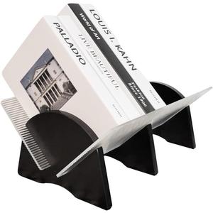 AIM & GGKK Vinyl Record Holder,Record Storage Rack Display Organizer for Albums,Books,Files,Magazines,Easy Assembly