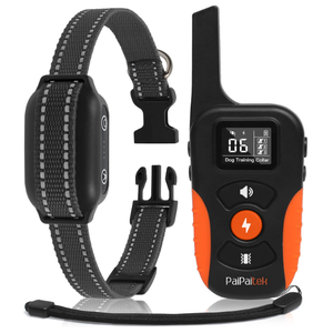 PaiPaitek Bark Collar with Remote and Automatic Mode - 3300ft Range Bark and Training Collar Combo, Shock Collar for Dogs 40-151 lbs Waterproof & Rechargeable