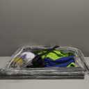 Chihee Hammock Swing Chair - Strong Metal, Collapsible, Portable, Max 500 lbs, Comfy Seat, Patio & Lawn, Cotton Blended, Indoor/Outdoor (130 x 100 cm - Collapsible Bar, Blue Green Stripes)