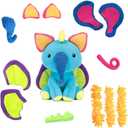 Educational Insights Mixaroo - Stuffed Animal for Social Emotional Learning Activities, Fine Motor Preschool Toys, Toddler Learning Toys, Kindergarten Classroom Must Haves, Gifts for Kids Ages 2+