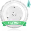 11.5" Universal Microwave Plate Replacement Glass Turntable| Fits LG, GE, Panasonic, Frigidaire, Farberware & More