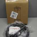 Plant Stand Indoor Outdoor - Metal Planter Holder Shelf Tall Tiered Flower Pot Display Organizer Rack for Garden, Patio, Living Room, Bathroom, Office (Black)