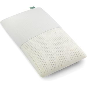 100% Natural Talalay Latex Pillow, Luxury Queen Soft Support Sleeping Bed Pillow for Side, Back, and Stomach Sleepers, Soft Latex Foam Pillow, Removable Breathable Cotton Cover (Queen (Soft))