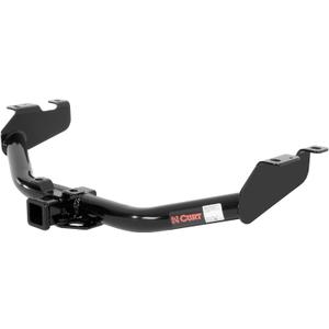 CURT 13322 Class 3 Trailer Hitch, 2-Inch Receiver, Round Tube Frame, Compatible with Select Chevrolet Silverado, GMC Sierra 1500, 2500 , Black