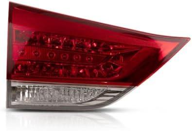 For Toyota Sienna Rear Inner Tail Light 2011 2012 2013 2014 Driver Side w/Bulbs DOT Certified For TO2802125 | 81590-08011