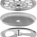 34 oz French Press 3.75 Inch Filter Replacement Parts 3 Pieces Stainless-Steel Set Containing Spiral Disk, 8 Cup Mesh French Press Screen and Cross Disk for 1000L French Press