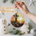 Christ Cross Ornament, Religious Christmas Ornaments, Christmas Tree Ornaments, Christian Holiday Decor | Gifts for Christian, Gifts for Religious Women