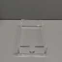 CY craft Acrylic Guest Towel Napkin Holder,Clear Bathroom Paper Hand Towels Storage Tray Modern Buffet Napkin Caddy,Fancy Flat Napkin Holders For Kitchen or Dining Room,9x5.5x2.5 Inch,Pack of 1